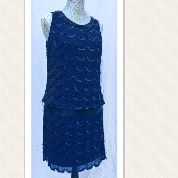 adrianna papell gatsby dress